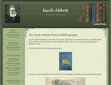 Tablet Screenshot of jacobabbott.com